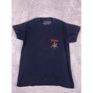Travis Astroworld Wish You Were Here Enjoy the Ride Tour T-Shirt Men M Blue